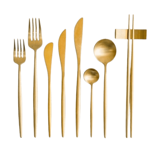 BRASS CUTLURY (POLISH) SET OF 7